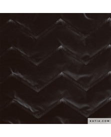 Tela Techno Peachskin acolchada Pad Black