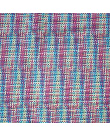 Tela Polipiel multicolor efecto textil Vibrant Agotada