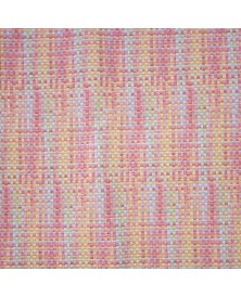 Tela Polipiel multicolor efecto textil Pastel