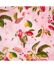 Tela de viscosa Cocoa Fruit