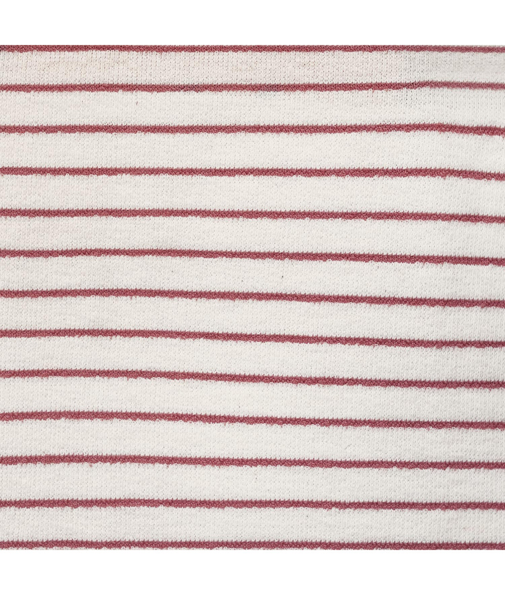 Slub Jersey Stripes Hazelnut