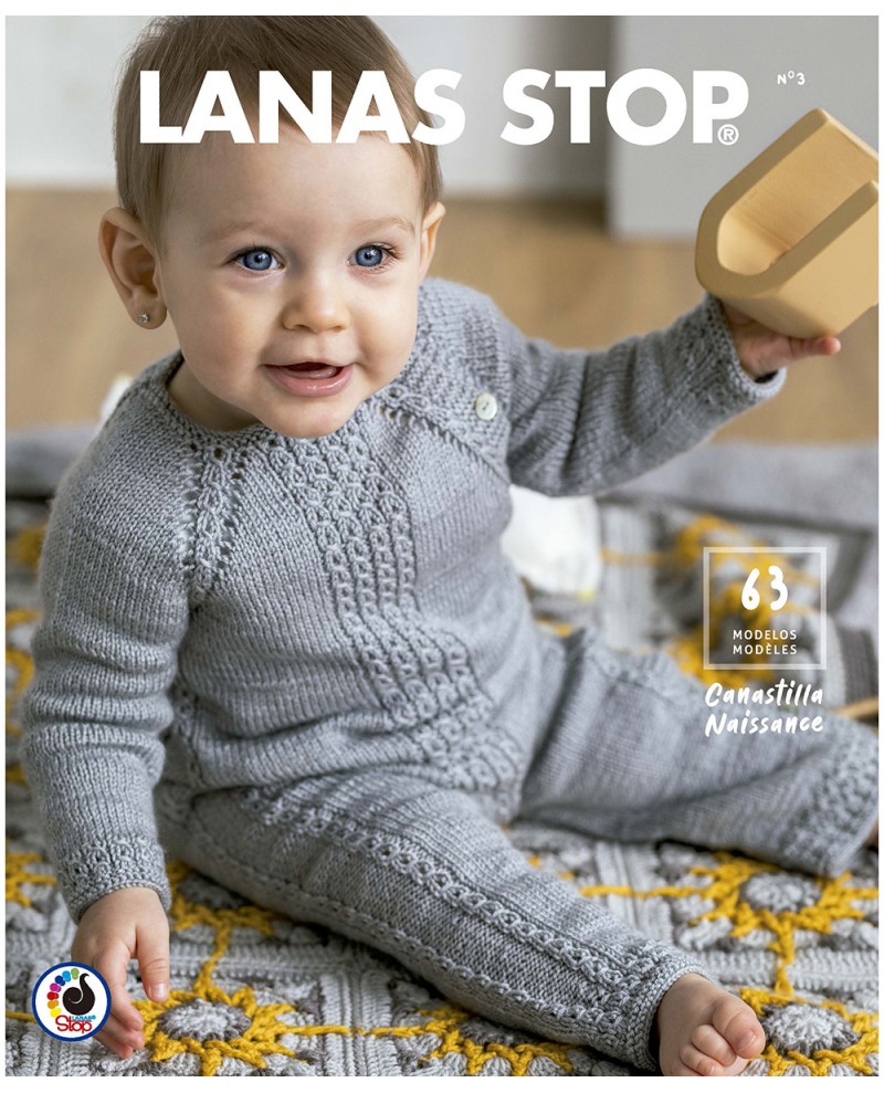 Conjunto bebé de 0 a 3 meses de lana merino beige
