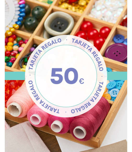 
                                                                                            Tarjeta Regalo 50 €
                                                                                    