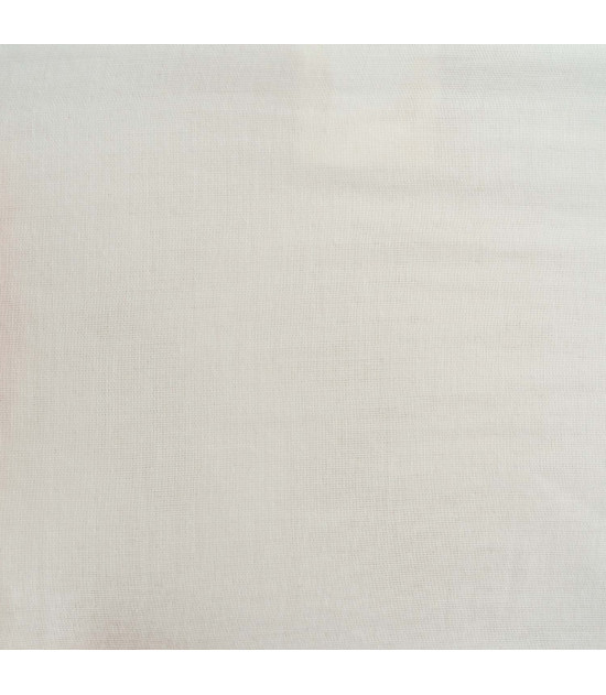 Purest Cotton Mousseline Raw White