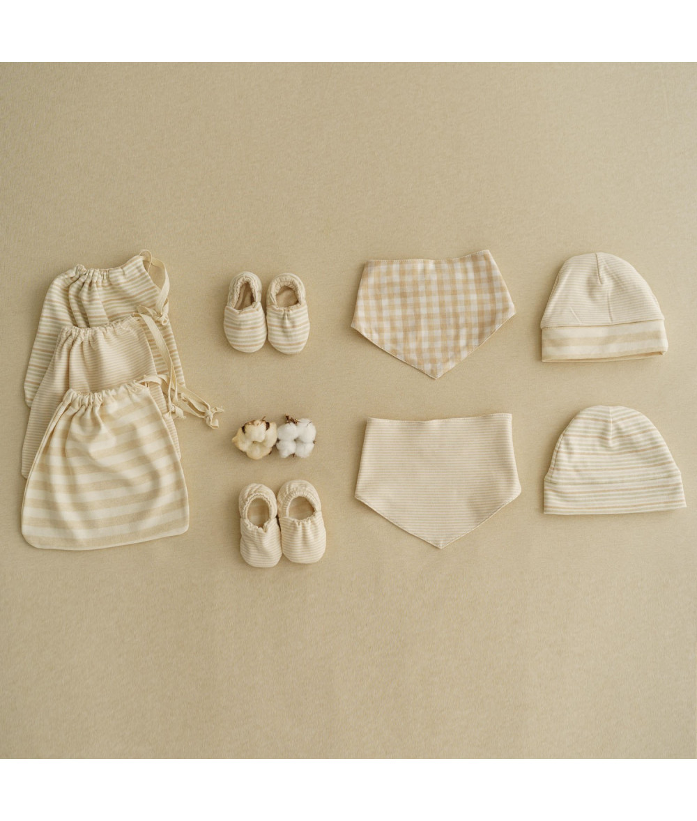 Purest Cotton Knit Big Stripes