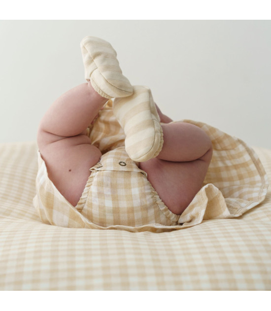 Purest Cotton Mousseline Maxi Vichy