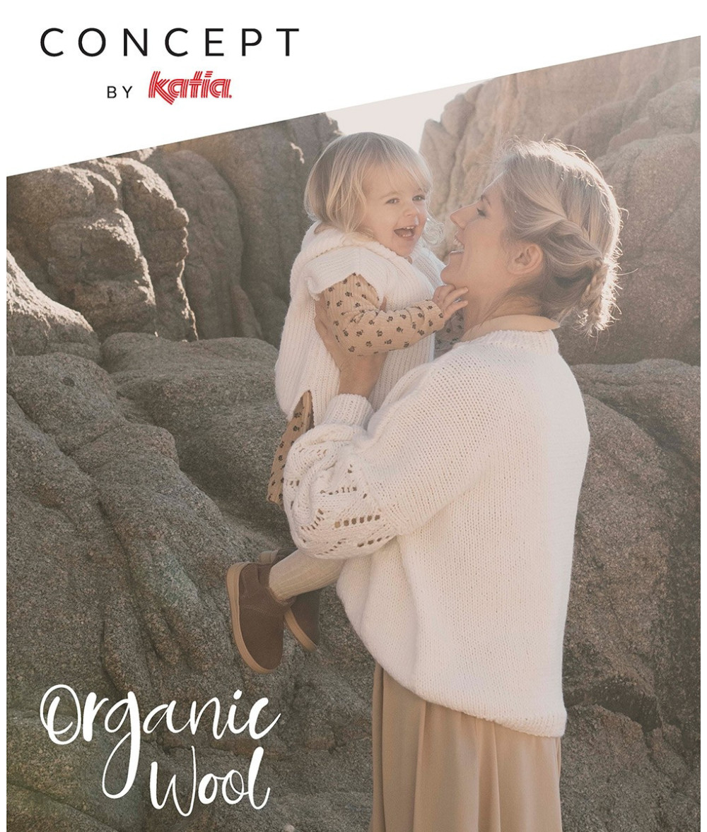 Revista Katia Organic Wool 1 - Libros, revistas y patrones