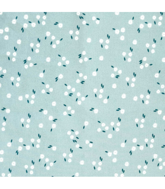 
                                                                                            Tela Viyela Cotton Print Little Blue Flowers
                                                                                    