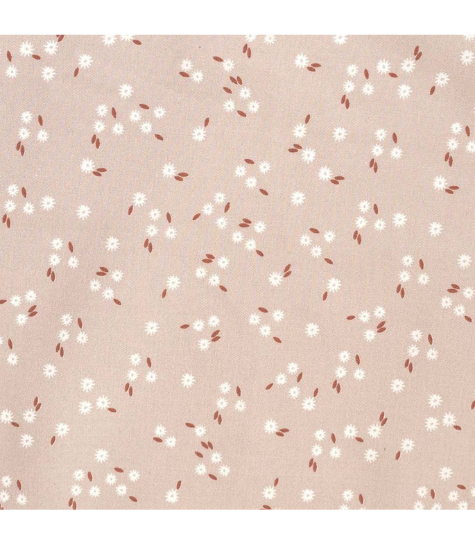 Tela Viyela Cotton Print Little Pink Flowers