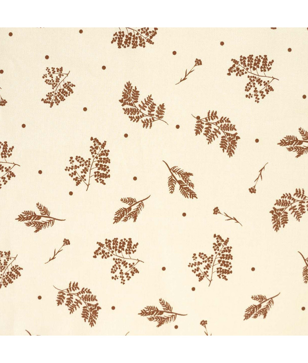 Tela Viyela Cotton Print Autumn Leaves