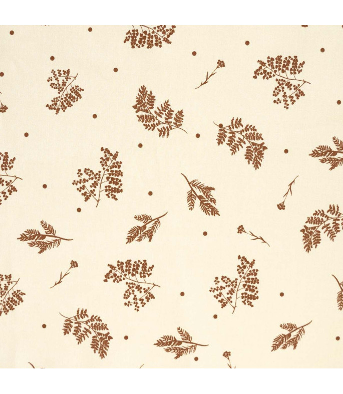 Tela Viyela Cotton Print Autumn Leaves