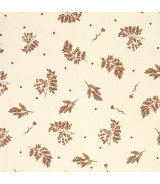 Tela Viyela Cotton Print Autumn Leaves