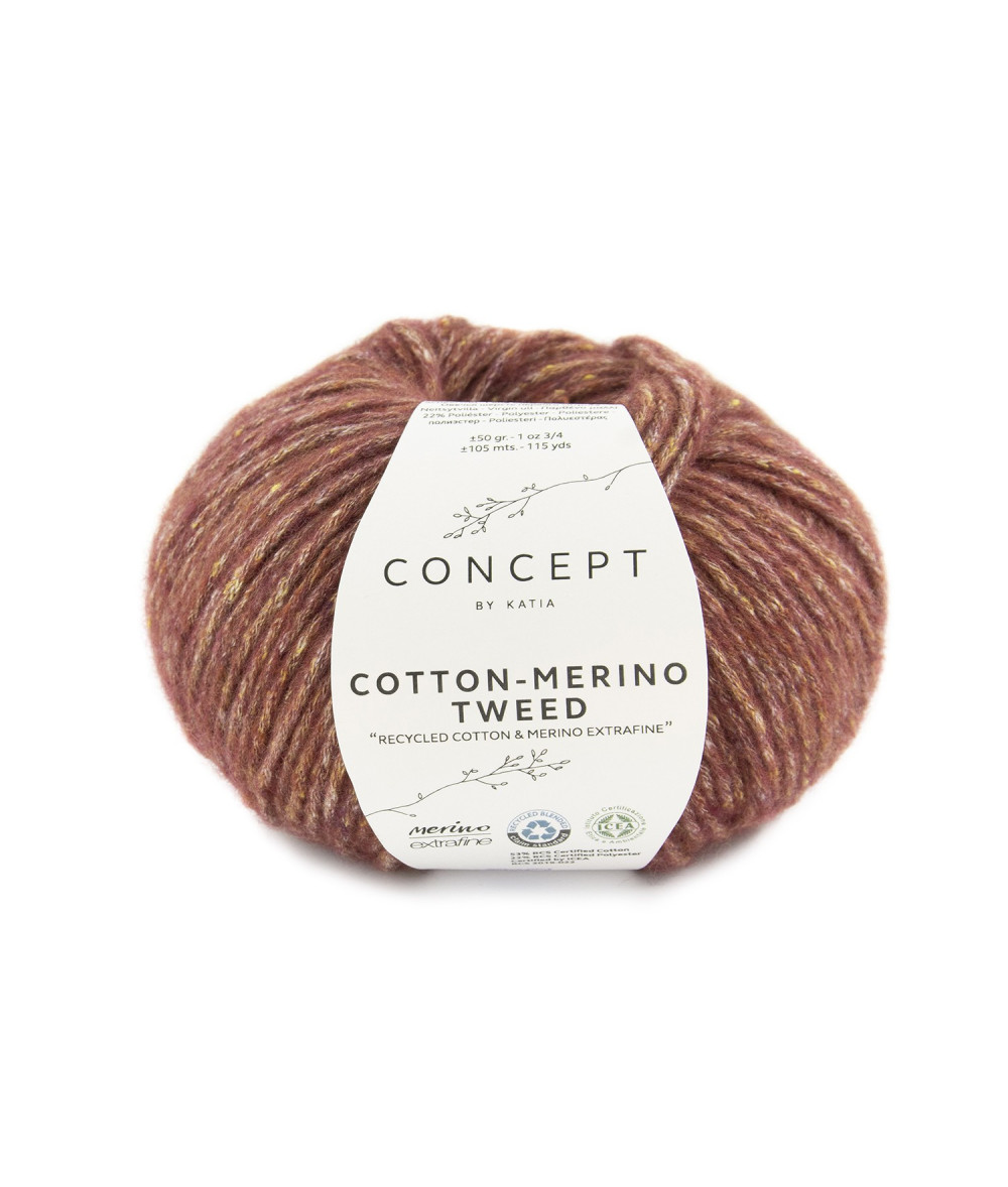 Cotton-Merino Tweed