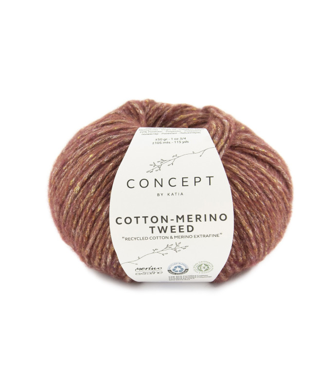 Cotton-Merino Tweed