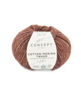 Cotton-Merino Tweed