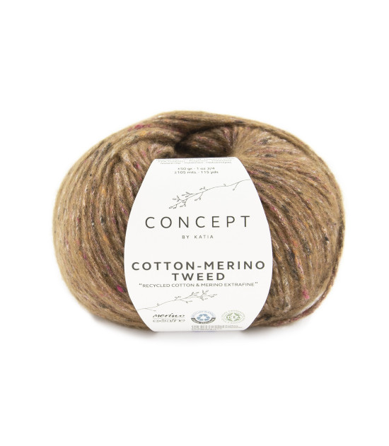 Cotton-Merino Tweed