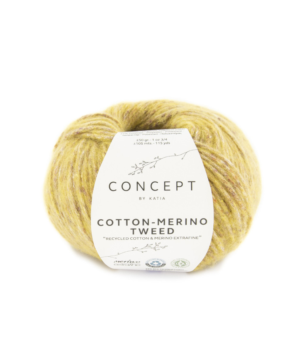 Cotton-Merino Tweed
