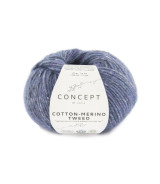 Cotton-Merino Tweed