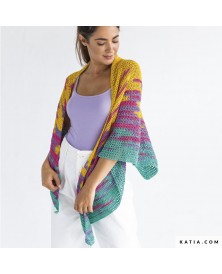 Kit Chal Triangular a Crochet