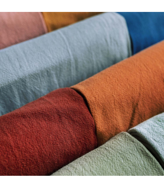 Rustic Cotton Solid Pink