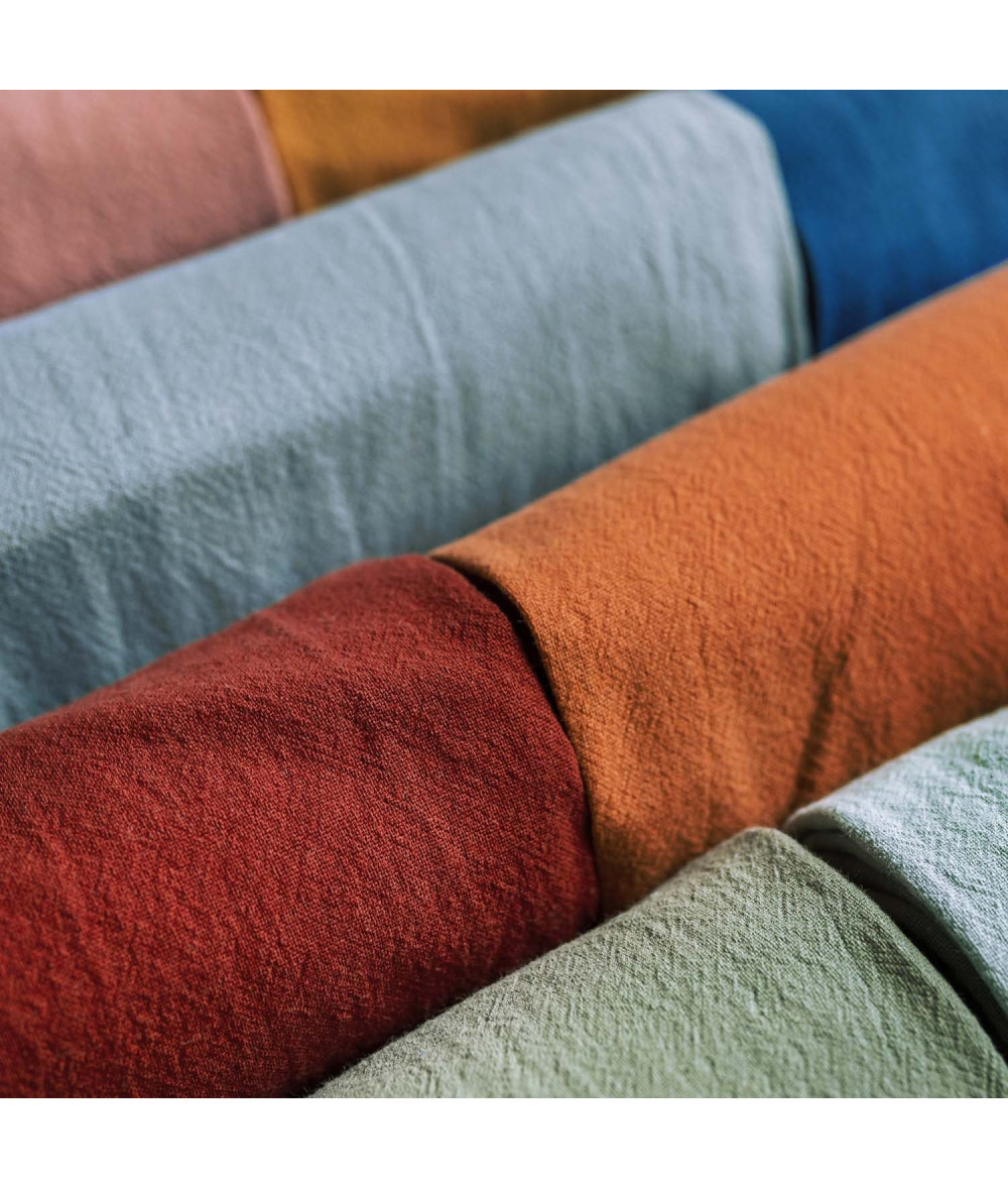 Rustic Cotton Solid Pink