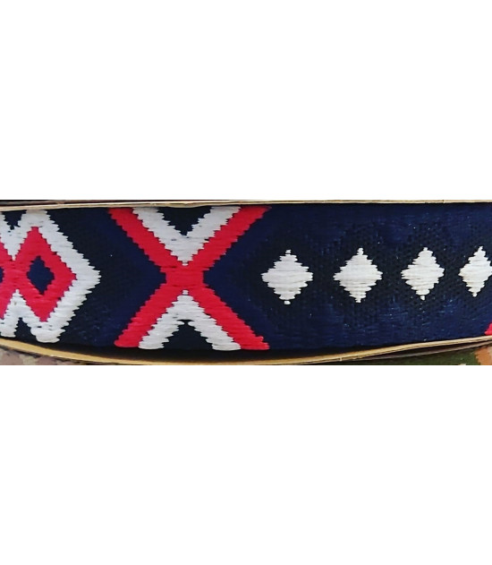 
                                                                                            Cinta Étnica Azul mochila
                                                                                    