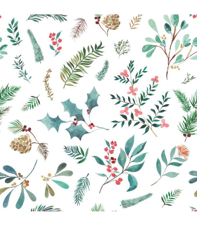 Tela Canvas Xmas Floral