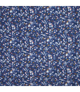 Tela Viscose Print Night Flowers
