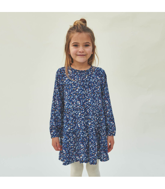Tela Viscose Print Night Flowers