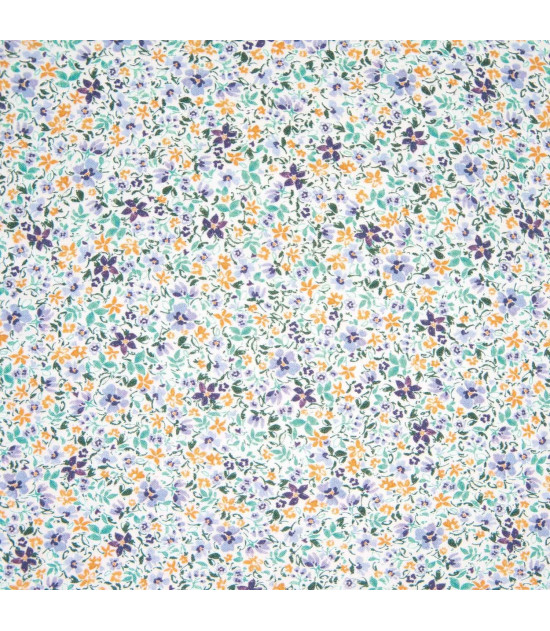 
                                                                                            Tela Viscosa Lavender Flowers
                                                                                    