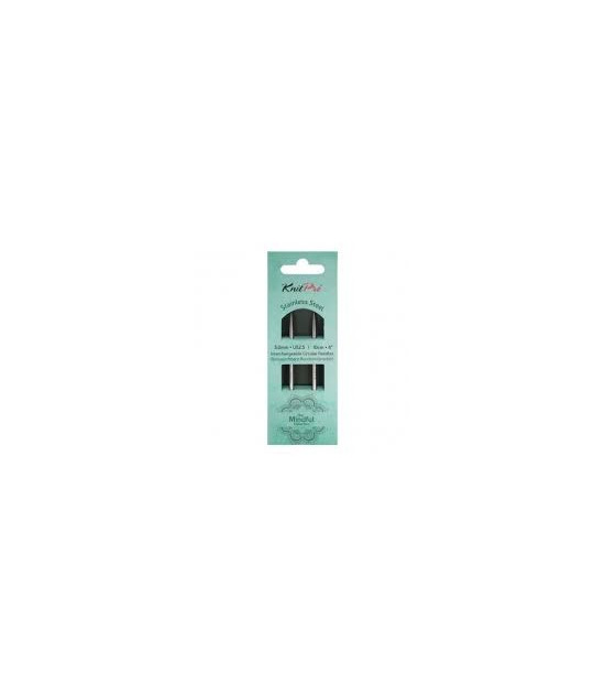 
                                                                                            AGUJAS CIRCULARES INTERCAMBIABLES 13cm Mindful KnitPro
                                                                                    