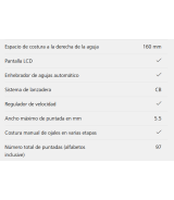 Máquina Coser Bernina B325