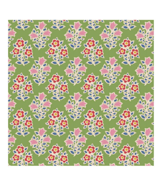 
                                                                                            Tela Tilda Colección Jubilee- Farm Flowers Green
                                                                                    
