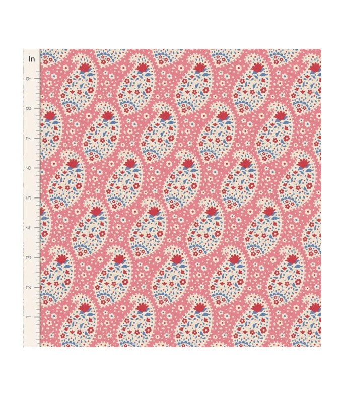 Tela Tilda Colección Jubilee- Teardrop Pink