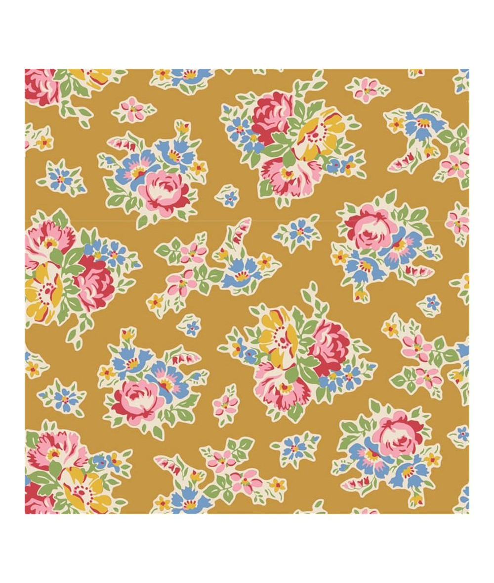 Tela Tilda Colección Jubilee- Sue Mustard