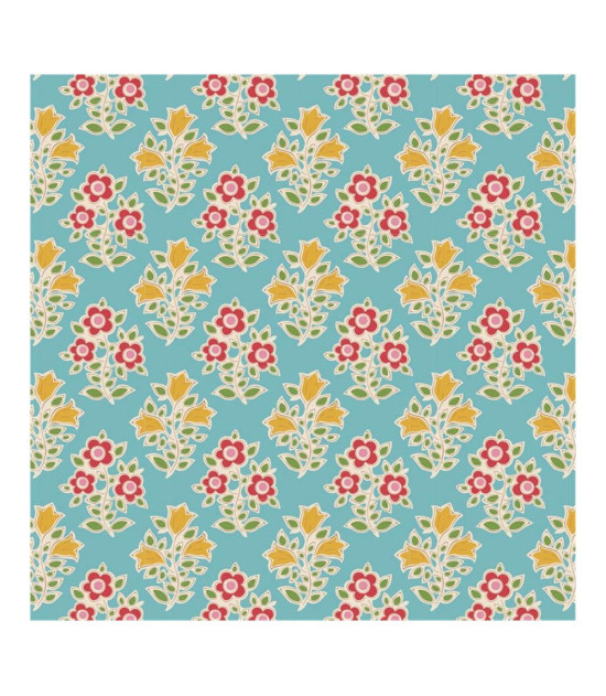 
                                                                                            Tela Tilda Colección Jubilee- Farm Flowers Teal
                                                                                    