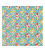 Tela Tilda Colección Jubilee- Farm Flowers Teal