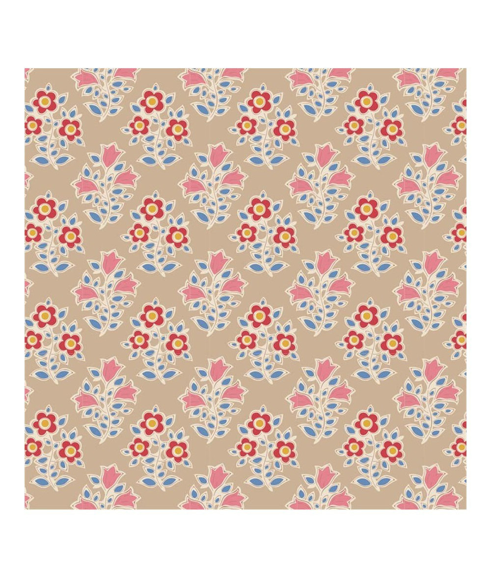 Tela Tilda Colección Jubilee- Farm Flowers Sand