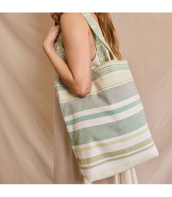 Tela Recycled Canvas Stripes