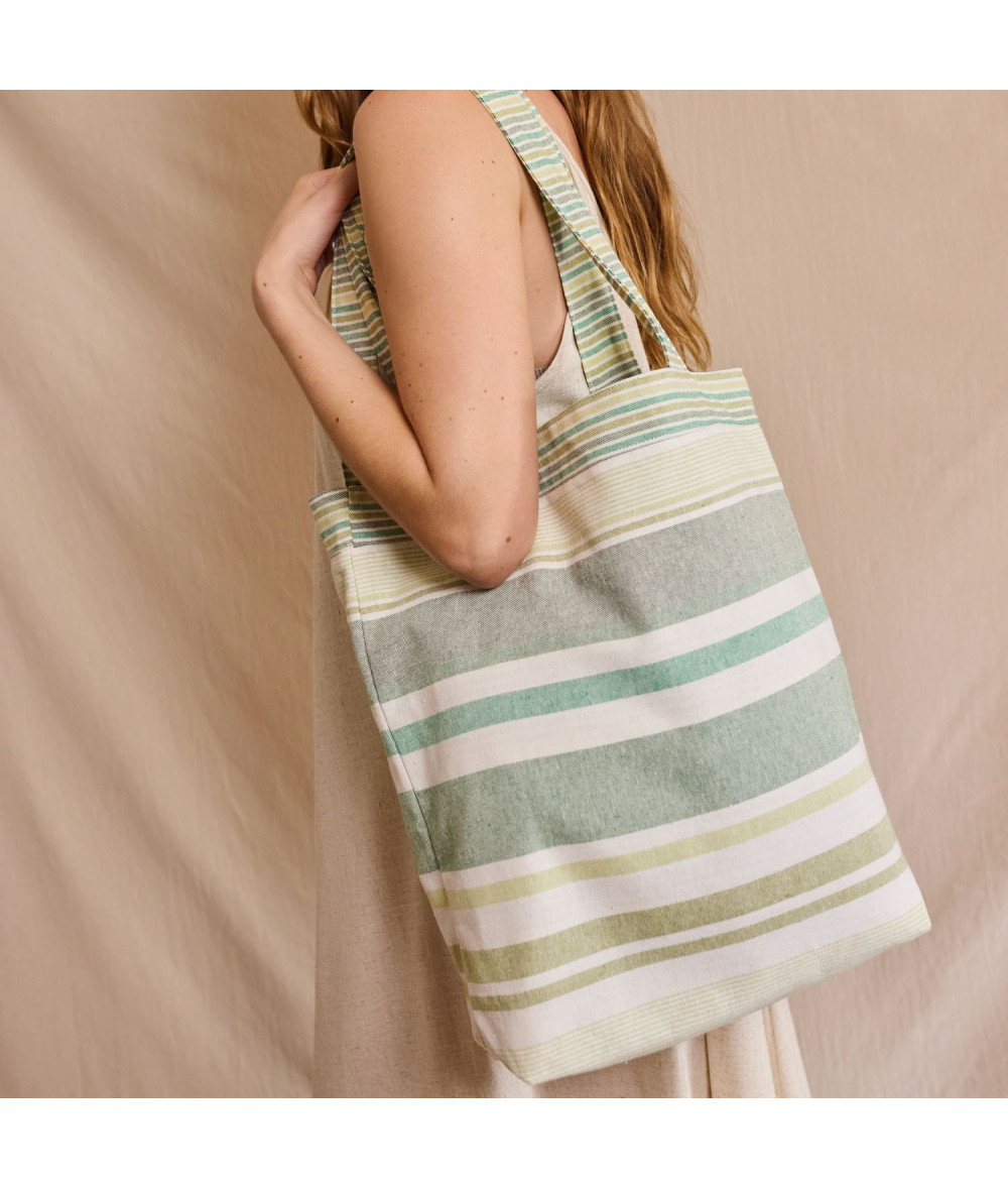 Tela Recycled Canvas Stripes
