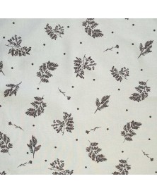 Tejido de Viyela Cotton Print Winter Leaves