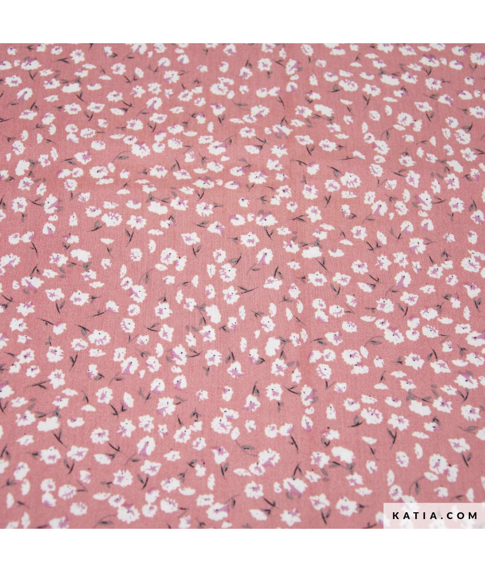 Viscosa Print Azalea Pink