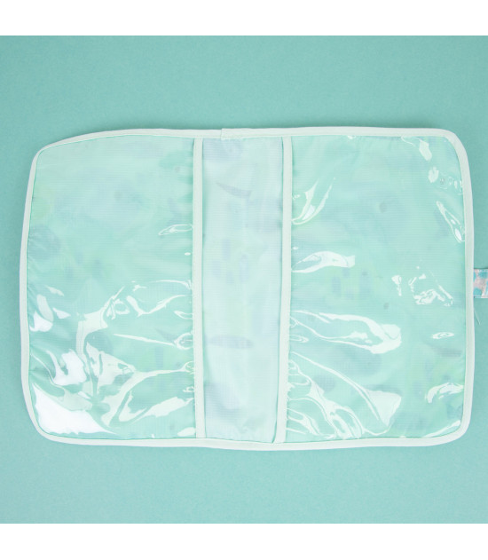 Tela vinilo PVC Translucent Colors Aqua
