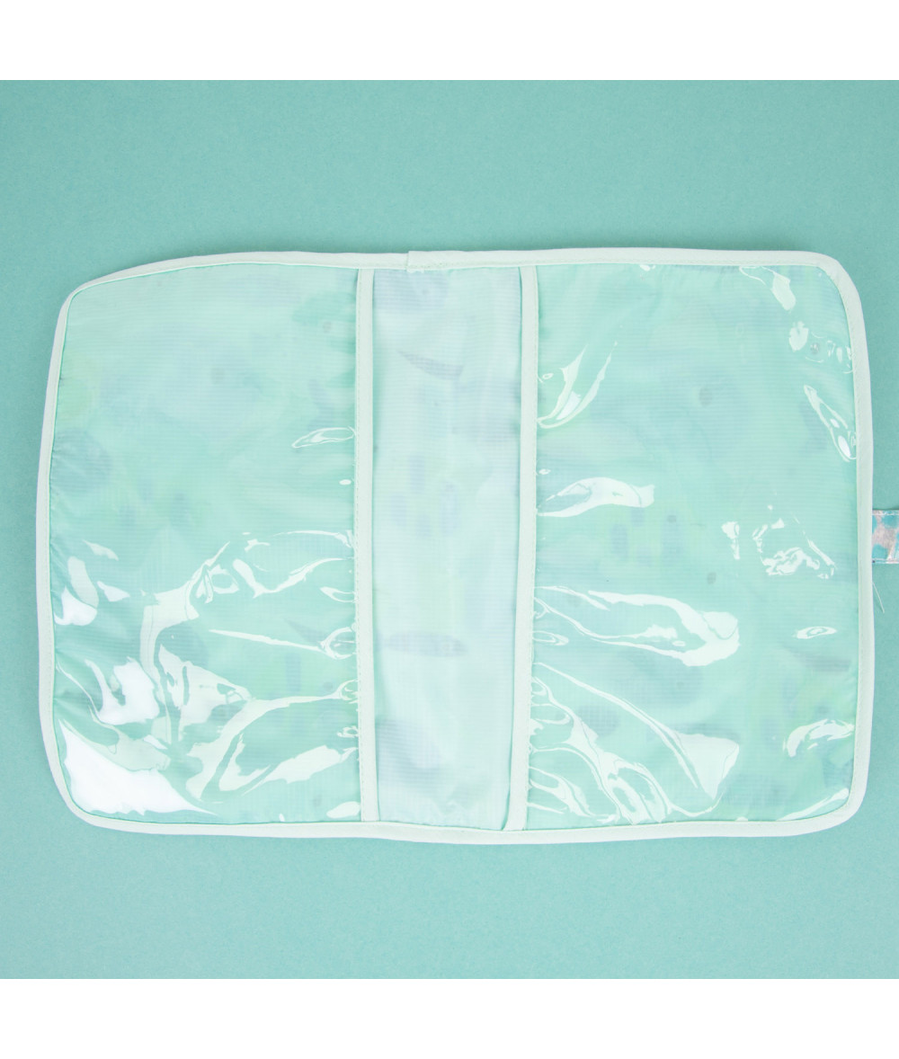 Tela vinilo PVC Translucent Colors Aqua