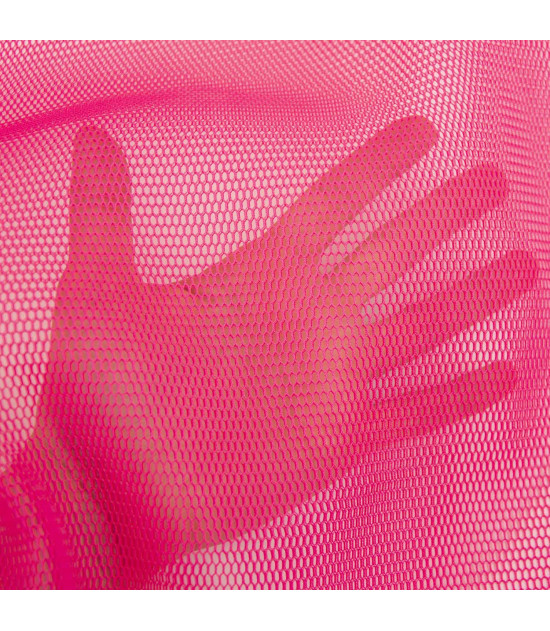 Tela de malla 3D Mesh Fuchsia