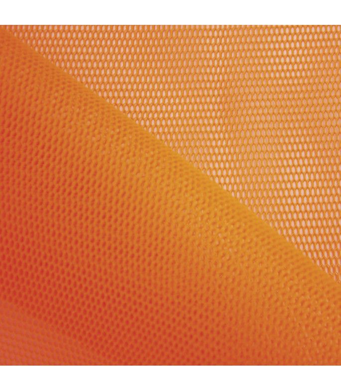 Tela de malla 3D Mesh Fluor Orange