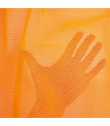 Tela de malla 3D Mesh Fluor Orange