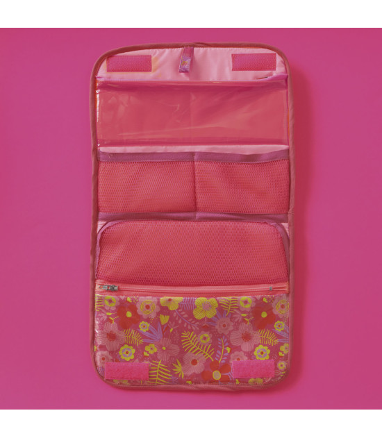 Tela plastica Cotton Laminated PU Tropical Fuchsia