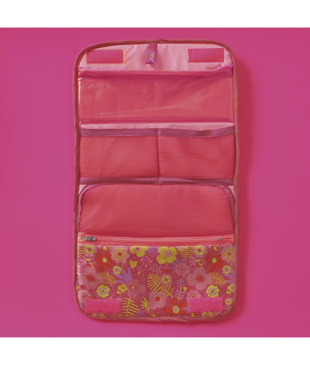 Tela plastica Cotton Laminated PU Tropical Fuchsia
