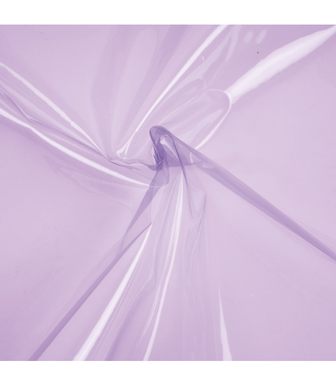 Tela vinilo PVC Translucent Colors Fluor LIlac
